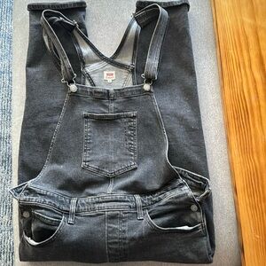 Levi’s faded black overalls
